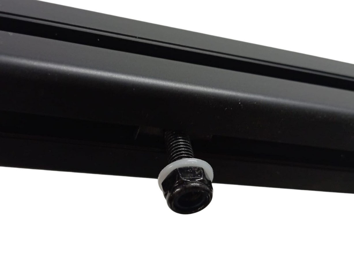12x OZ4040 Black Anodized 6063-T5 Aluminium Extrusion T-Slot Profile