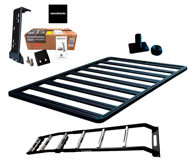 1x Tradesman Roof Platform + Ladder + 8x Brackets